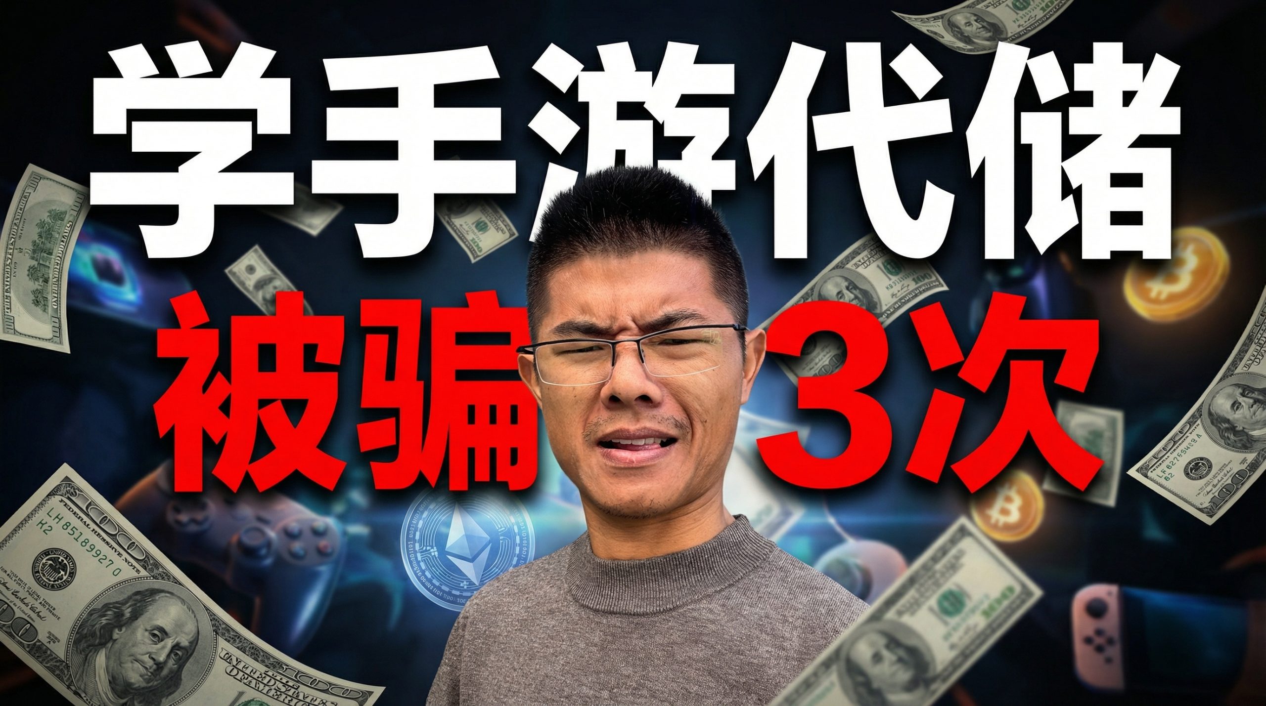 看朋友做手遊代儲賺大錢,網友自己摸索被連騙3次 视频封面