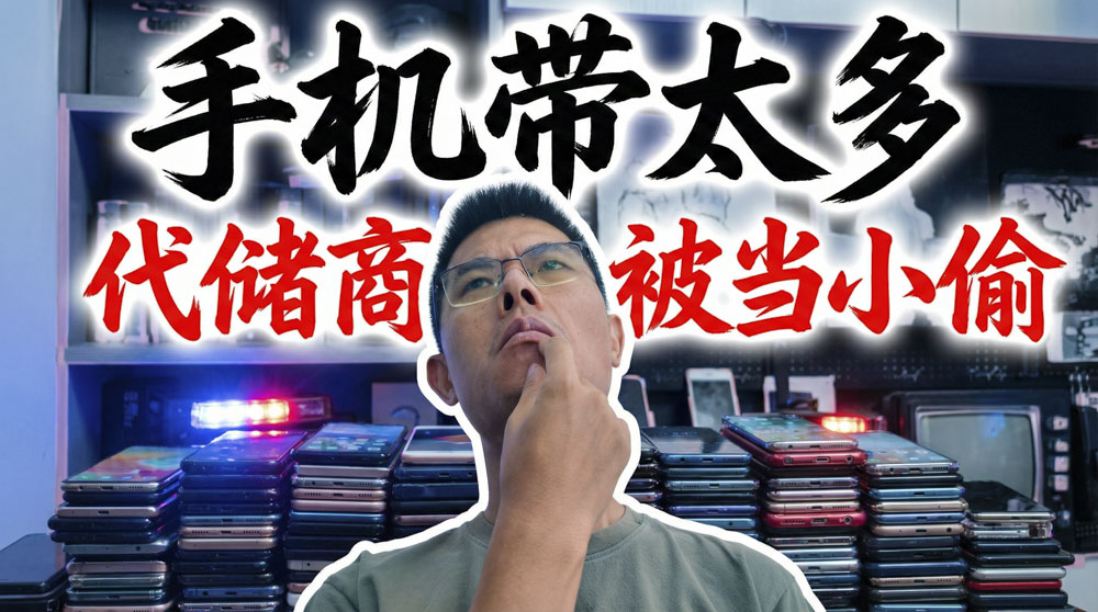 手游代储商出门带太多手机被误认为是小偷? | 手游代储 | 游戏代储 | 手游戏充值 | 手游代储 | 视频封面